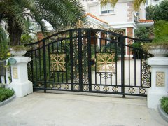 庭院鐵藝大門T08庭院門價(jià)格規(guī)格圖片多少錢
