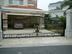 鐵藝大門定制T09庭院門