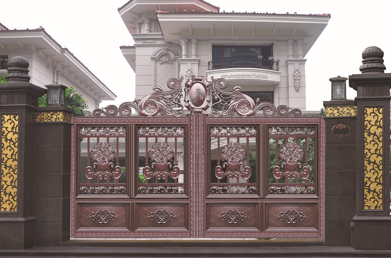 怎樣測(cè)量庭院鋁藝大門(mén)