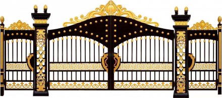 別墅鋁藝大門多少錢一平？