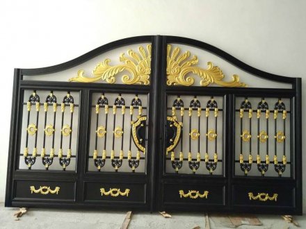 營口歐式鋁藝大門多少錢一平米-安誠護(hù)欄廠家