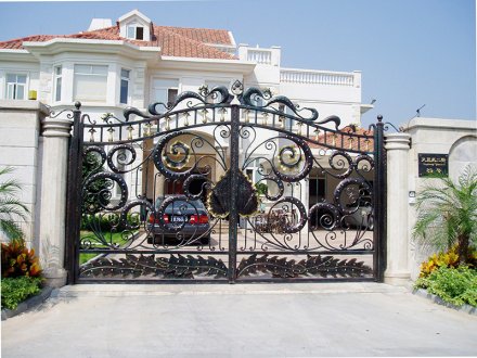 別墅大門價(jià)格T17庭院門
