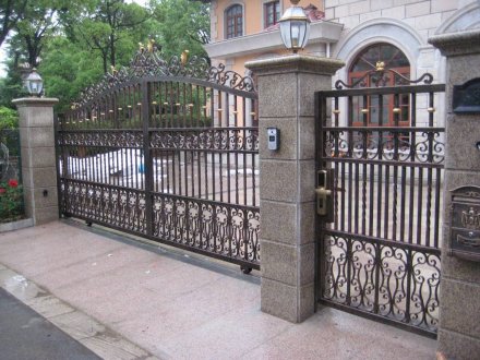歐式鐵藝大門的設(shè)計(jì)原理